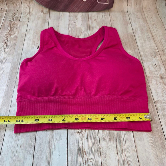 Women's Pro-Fit Sports Bra Size S Pink - Picture 2 of 5